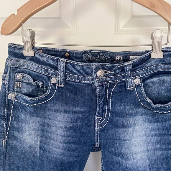 Miss Me Bootcut Jeans – Size 28 – Standout Style! - Picture 6 of 11